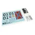 Decalque Dodge General Lee Charger Escala 1:18 Mtg Decais