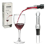 Decantador De Vinho Instantâneo Bico Dosador Aerador Garrafa