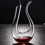 Decanter Vinho 1 5l Vidro Moderno Lapidado Super Luxo 34x21