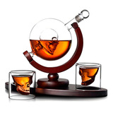 Decanter Whisky Cachaca Caveira