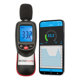 Decibelímetro app bluetooth armazenamento 20 000 certificado