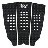 Deck Surf Antiderrapante Soul Fins Square Preto 41 Deck Prancha De Surf Preto