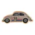 Decoração Carro Fusca Volkswagen Herbie Placa Decorativa