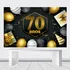 Decoração De Festa Painel Temático 1.00 M X 0.65 M Mod.20a Cor 70 Anos