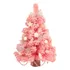 Decoração De Natal Pinkflocking Pvc Tree Bead Chain Wooden