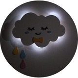 Decoração Nuvem Luz Led Luminária Com Gotas Chuva De Amor 2