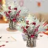 Decorações De Mesa De Natal Bhluuiyer Árvore De Peça Central