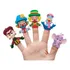 Dedoches Patati Patata Miniaturas 5 Peças - Líder Brinquedos