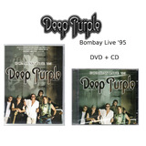 Deep Purple Dvd + Cd Bombay Live '95 Novo Original Lacrado