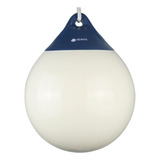 Defensa Para Embarcações A3 Branco Com Azul Seavix Fabricado Em Pvc Resistente E Flexível Barcos Lanchas Iates Veleiros Alto Mar Navegação Boia Náutica