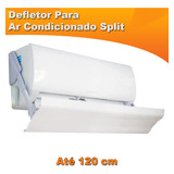 Defletor P/ Ar Condicionado Pvc Ate 120cm Feito Sob Medida