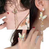 Delicado Conjunto Colar Brinco