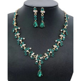 Delicado Conjunto Colar Brinco