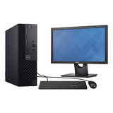  Dell 3060 Desktop + Monitor Dell Core I3 8 Geração 8gb Ssd 240gb