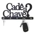 Dema Madeiras Porta Chaves Cade A Chave Parede Suporte Chaveiro Criativo