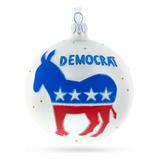 Democratic Donkey Glass Ball