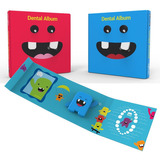 Dental Álbum Porta Dentinhos Álbum Recordação Azul Angie Cor Azul celeste Dental Friend