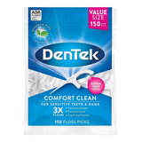 Dentek Fio Dental Original Floss Comfort Clean - 150 Unids