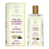 Deo Colônia Flor De Laranjeira E Cassis Com Florais Saint Germain Poder & Amor