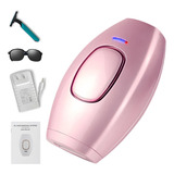 Depilador Definitiva Laser Luz Pulsada Remover Pelos Em Casa Cor Rosa