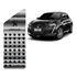 Descanso De Pé Aço Inox Premium Para Peugeot 208 Active 