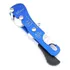 Descensor Autoblocante Para Corda De 10mm A 12mm   Cor Azul