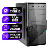 Desktop Intel Core I5 3  Geração 8gb 240gb