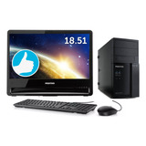 Desktop + Monitor Positivo Core I5 8gb Ram Ssd 240gb Win10