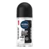 Desodorante Antitranspirante Men Roll On Black & White Invisible 50ml Nivea