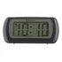 Despertador Pequeno Digital Quartzo Herweg Moderno 2916 Cor Preto