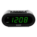 Despertador Sharp Digital Accuset Automatic Time Set