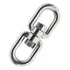 Destorcedor Giratório Inox Olhal X Olhal 8mm Náutico