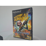 Destroy All Humans! Playstation 2 Ps2 Original Americano