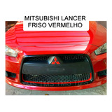 Detalhe Friso Vermelho Mitsubishi