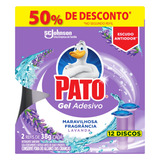Detergente Sanitário Gel Adesivo Lavanda Pato 38g Cada 2 Unidades Grátis 50 De Desconto No Segundo Refil