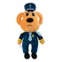 Detetive Sherife Labrador Boneco Brinquedo Plush