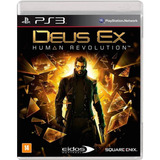 Deus Ex Human Revolution Ps3 Mídia Física Novo Lacrado