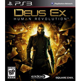 Deus Ex Human Revolution Ps3 Original Mídia Física Lacrado