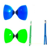 Diabolo Yoyo Profissional Com Baqueta Kit Com 2