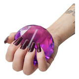 Diamante Cristal Foto Unhas