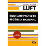 Dicionário Prático De Regência Nominal, De Luft, Celso Pedro. Editora Somos Sistema De Ensino, Capa Mole Em Português, 2013