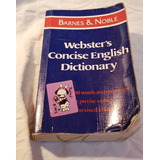 Dicionário Webster' S Consice English Dictionary, Barnes 