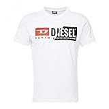 Diesel T-diego-cuty T-shirts Man White