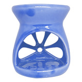 Difusor Aromatizador Rechaud Flor À Vela   Cerâmica