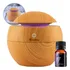 Difusor De Ambiente Elétrico Ultrassônico Óleos Essenciais Aromatizador Purificador Bivolt Potente Kaizu