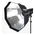 Difusor Octo Box Triopo De 55 Cm Para Flash Studio Bowens Mount