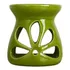 Difusor Rechaud Flor P óleos Essenci Wax Metls Verde Claro