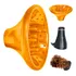 Difusor Secador De Cabelo Profissional Defini E Ativa Cachos Cor Laranja Compativel Taiff Mq Lizze Universal