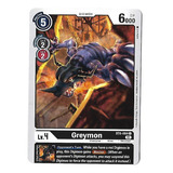 Digimon Ccg Greymon - Common Bt8 Frete Incluso