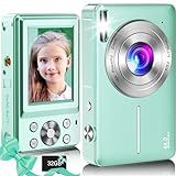 Digital Camera,kids Camera With 32gb Card,nsoela Fhd 1080p 44mp Compact Vlogging Camera,point And Shoot Camera 16x Digital Zoom, Portable Mini Kids Camera For Teens Students